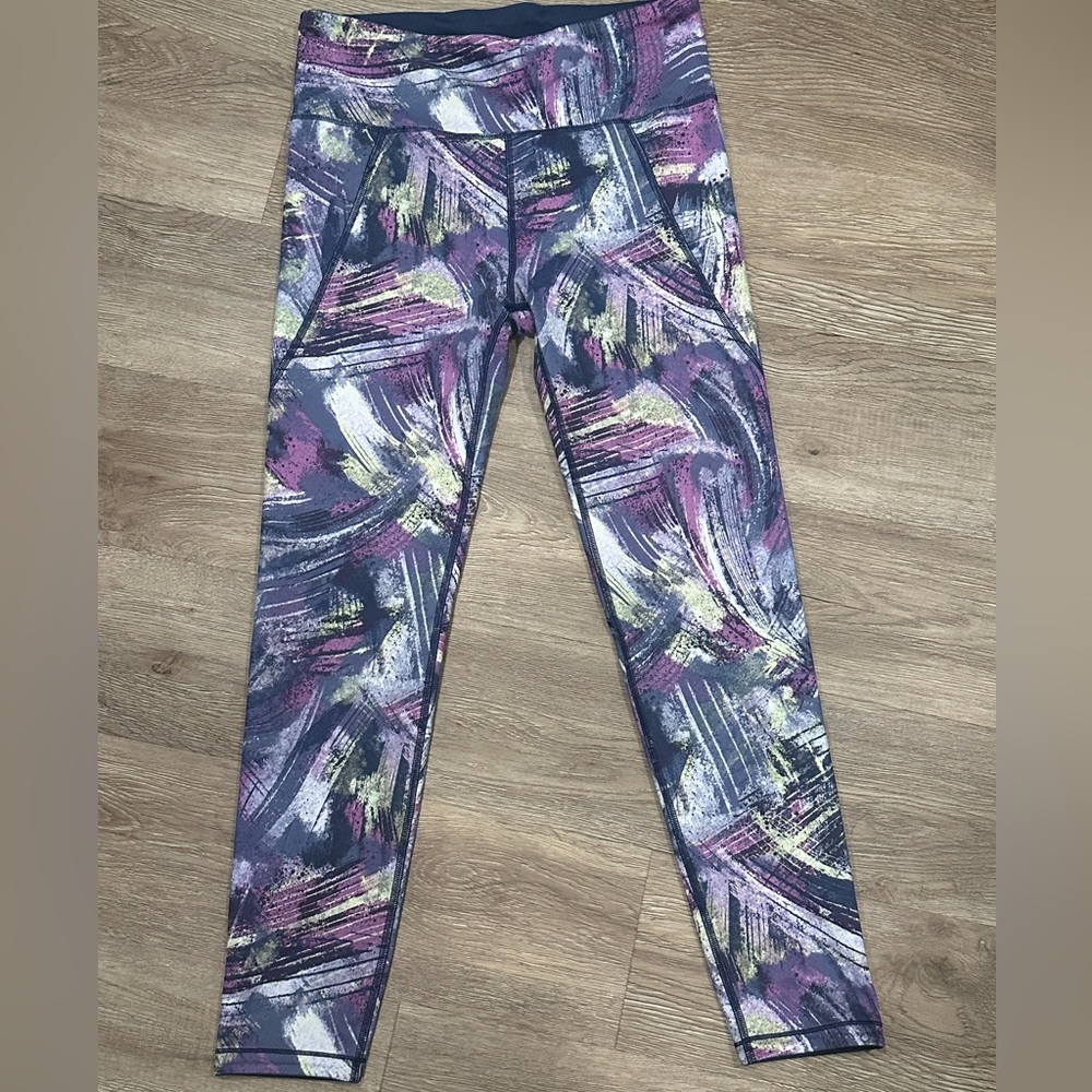 Athleta X Simone Biles reversible leggings